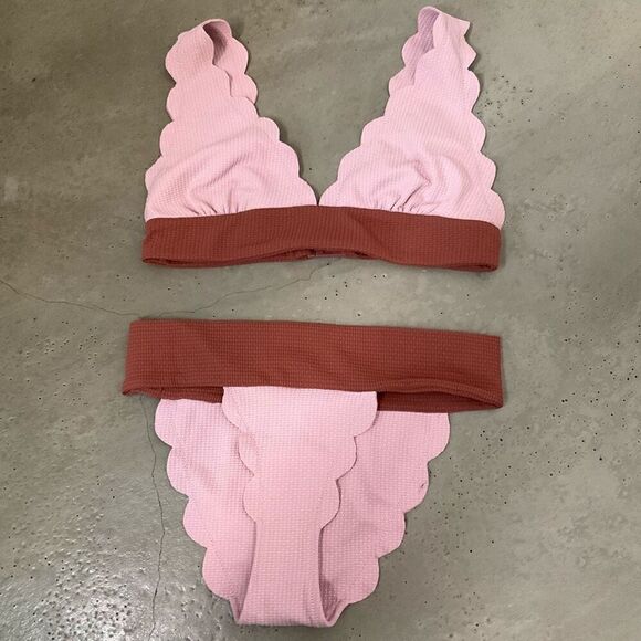 Marysia Santa Clara Scalloped Bikini Set - Picture 4 of 9